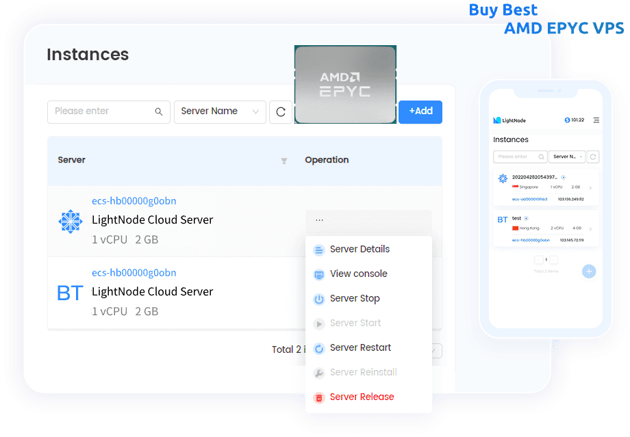LightNode AMD EPYC VPS